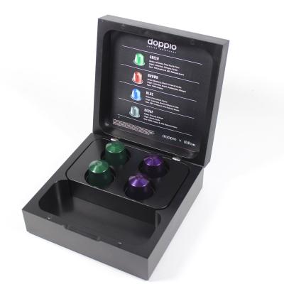 China Nespresso Coffee Capsule Box Acrylic Stocked Holder for Nespresso 4 or 6 Coffee Capsule DIY Capsule for sale