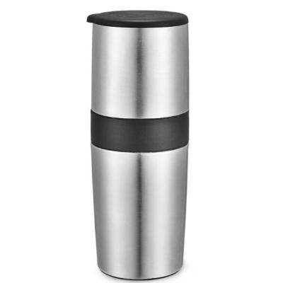 China PORTABLE Manual Turkish Coffee Grinder with Coffee Brewing Cup Coffee Grinder Burrs for sale