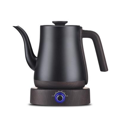 China Sustainable 316 Stainless Steel 1.0L Coffee Tea Electric Hand Pot Smart Kettle Frequency Conversion Kettle for sale