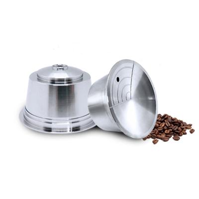 China Sustainable Dole Stainless Steel Enthusiasm Reusable Coffee Capsules Coffee Machine Accessories for sale