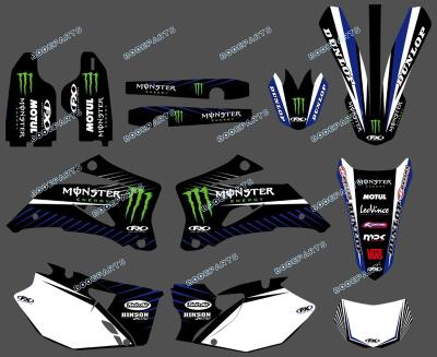 China NEW PVC Style TEAM GRAPHICS & BACKGROUNDS (DST0187) FOR YAMAHA WR250F WR450F 2007 2008 2009 2010 2011 for sale