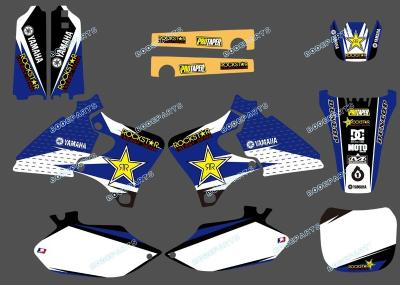 China DST0129 New PVC Star 0129 Style TEAM GRAPHICS & BACKGROUNDS Kits FOR YAMAHA YZ250F YZ400F YZ426F 1999 2000 2001 2002 for sale