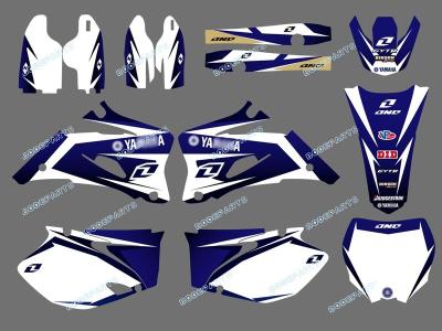 China New style DST0019 TEAM GRAPHICS&BACKGROUNDS DECALS STICKER kits for YAMAHA YZ250F YZ450F 4 SCRUB 2006-2009 60x40x2cm for sale