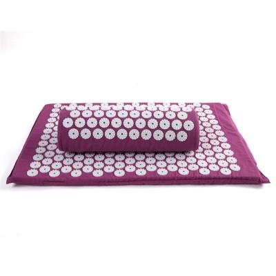 China ZHIHUI Silicone Acupuncture Matt And Pillow 2ft Pressure Point Mat For Feet for sale