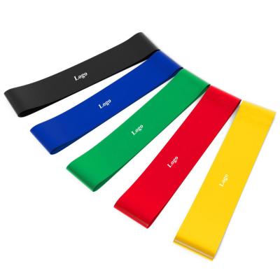 China 2pcs  600*50mm TPE Resistance Bands High Tension Glute Bridges Training for sale