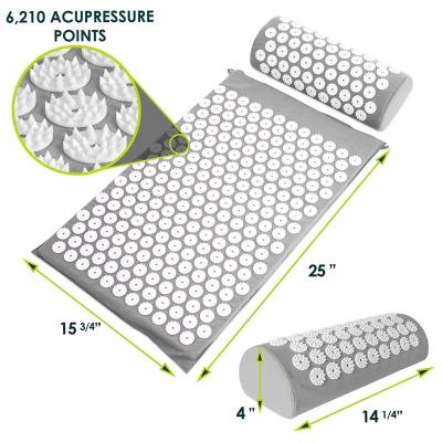 China Portable Joint Comfort Pro Acupressure Mat And Pillow Set Healthcare for sale