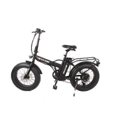 China 2022 steel 250w fat tire folding e bike fat bike 20 inch popular steel electric e bike for sale for sale