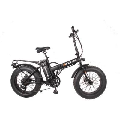 China 20 INCH FOLDING BIKE Steel ELECTRIC BIKE FAT TIRES 4.0 250W E BIKE FAT FOR SALE for sale