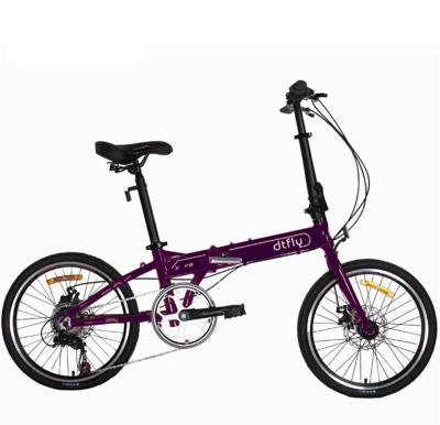 China New Design Hot Sale Folding Bike Light Pink Mini Folding Bicycle Hot Sale Steel Folding Bike Te koop