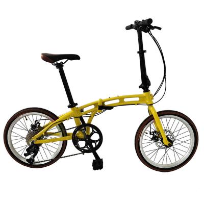 China Steel box OEM 14 inch or 20 inch folding bike street mini bike 20 inch folding bike frame Te koop