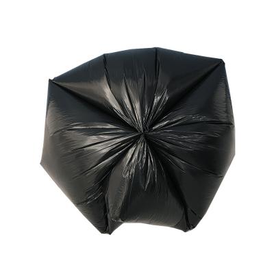 China Wholesale Disposable Customized Good Quality Large Capacity Eco Friendly Cheap Waterproof Pe Degradable Black Plastic Waste Bag Roll for sale