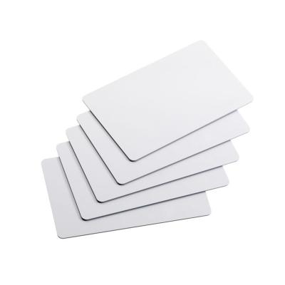 China 2021 Gift Voucher Factory Price Credit Card Size ID Printable White Blank Plastic PVC Card for sale