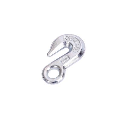 China Truck Professional Manufacturer Galvanized Silver Drop Forged Lift Crane C Hook Block for sale