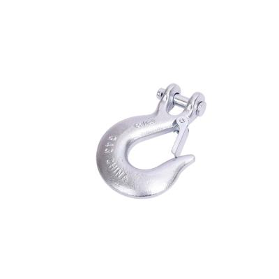 China Truck Factory Direct Wholesale Silver Alloy Steel Lifting Ranshorn Crane Hook for sale