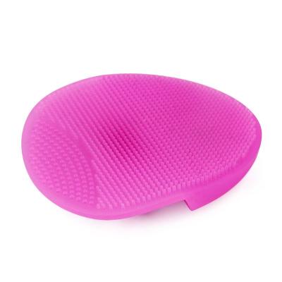 China Silicone Rubber Silicone Face Scrubber Washing Safer And Cleaner Silicone Face Cleaning Pad for sale