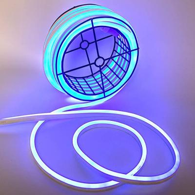 China Waterproof Neon Power Supply Set Smart Remote Control Color Changing RGB Light Kit Waterproof Flexible Led Strip Lights for sale