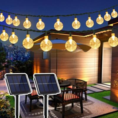 China Solar AC LED Curtain Light String Light Led Bulbs Vintage Backyard Patio Bulb Hanging Indoor Outdoor Lights for sale