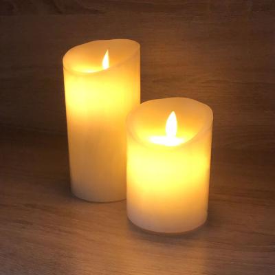 China Wholesale plastic electric candles flameless led candles led candles with remote control for sale