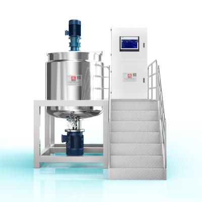 China Soap BELLY Promake 1000L Combined Mixing Tank Liquid Electric Mixer and Heating Homogenizing Machine for sale