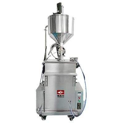 China GZ Products High Performance Four Head Pneumatic Semi-automatic High Viscosity Product Filling Equipment for sale