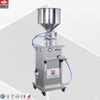 China Cosmetic.chemical GZ Automatic High Viscosity Material Full Oil Filling Machine Pneumatic Thermostatic Filling Machine for sale