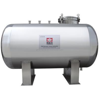 China XU Stainless Steel Liquid Oil Storage Tank 50L 10000 Liter - 5000L It Depent Supplied Promake CN; GUA Silver Multifunctional Pots 3mm CE for sale