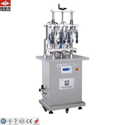 China XU Chemical Semi-automatic Vacuum Filling Machine Customizable Four Head Pneumatic Perfume Filling Machine for sale