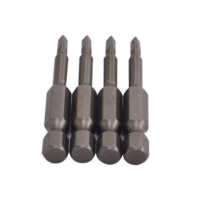 China Factory Supply S2 Material SH1/4*65*H8 Type 1/4 Inch Hex Shank Triangle Set Of Head Screwdriver Bits for sale