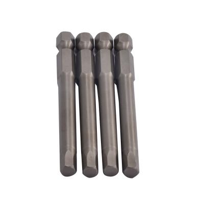 China 1/4 Inch/5mm Hex Socket OEM Hex Bit New 1/4 Inch Hex Shank Bit Steel Magnetic Screwdriver Bit for sale