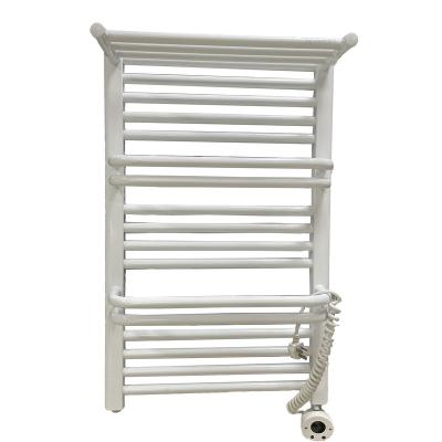 China Heater Hot Selling White Carbon Steel Electric Towel Racks For Freestanding Bathroom for sale