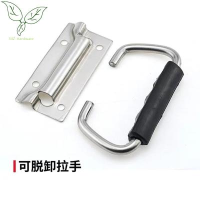 Cina Factory wholesale all kinds of hardware handles Aviation box metal handle equipment toolbox aluminum handle in vendita