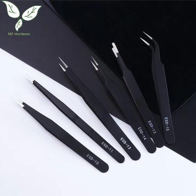 중국 Anti-static tweezers tweezers eyelash extension Hot selling simple and practical Antistatic tweezers 판매용