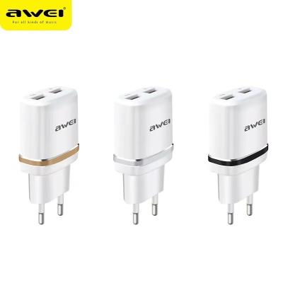 China Mobile Phone Best Mini Qualcomm Awei C930 Universal Portable Quick Charge 3.0 USB Wall Charger Adapter Eu Plug for sale