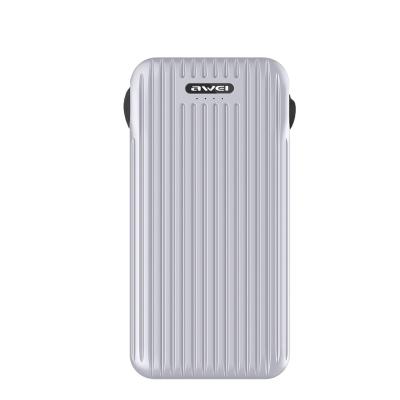 China Good sales awei P80K 2018 support charging power bank car fast working time long full capacity for sale