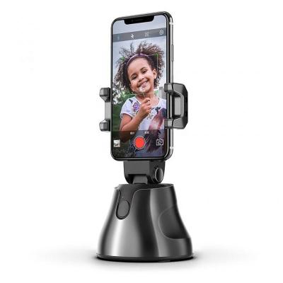 China Smart Shooting Phone Holder Plastic Selfie Selfie Shooting Plastic Auto Tracking Gimbal Object 360 Rotation Auto Face Tracking Holder for sale