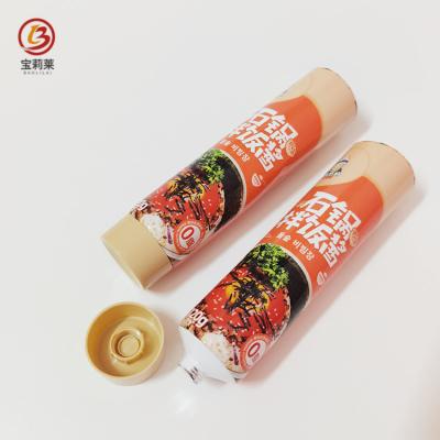 China Recyclable Material Custom Printed 30ml Food Grade Recycled Soft Cosmetic Clear Plastic Packaging Tube for sale