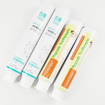 China Empty Laminate Toothpaste Tube Capping High Quality Soft Plastic Cosmetic Tube Packaging Squeeze Offset Printing Material Recyclable Material for sale