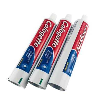 China Recyclable Materials Production of 150G White Aluminum-Plastic Composite Toothpaste Tube Packaging Custom Empty Toothpaste Plastic Tubes Wholesale for sale