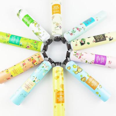 China Recyclable Plastic Tube 100ml Material Cosmetic Packaging Tube Cosmetics Hand Cream Tube for sale