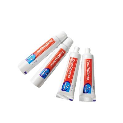 China Customized Logo Multifunctional Aluminum Plastic Compound Recyclable Environmental Protection Toothpaste Tube Toothpaste Tube Material For Hotel for sale