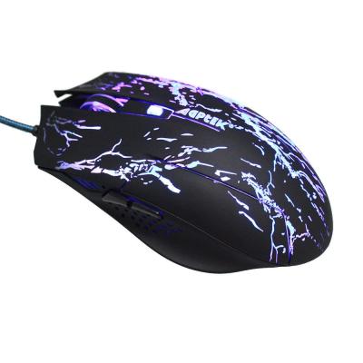 China 2400DPI Optical Adjustable 6D Button Wired Gaming Game Mice for Laptop  pc mouse for sale