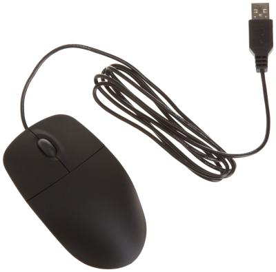 China 2400DPI 3-Button USB Wired Mouse (Black) for sale