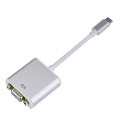 China Computer Accessories /laptop parts USB 3.1 Type-C Male to VGA Female Converter Adapter for Macbook/laptop charger for sale