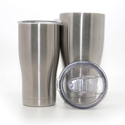 China Viable Cheap Price Car Mug Sublimation Coffee Mug Vacuum 304 Stainless Steel Double Wall Tumbler Water Bottle for sale