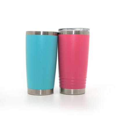 China US Popular 16oz/20oz Stainless Steel Tumbler Customized Sport Travel Double Wall Stainless Steel Vacuum Viable Insulated Water Flask for sale