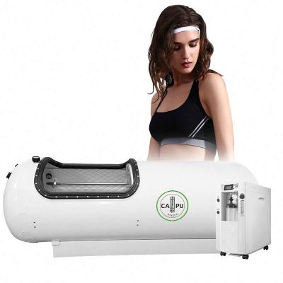 China Aluminum Alloy Oxygen Infrared Sauna Medical Massage Spa Hydraulic Capsule Equipment for sale