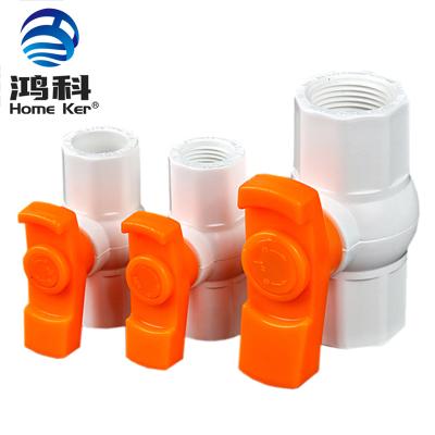 China General China Customizable Hot Selling Indian Best Selling Octagonal PVC Water Ball Valves for sale