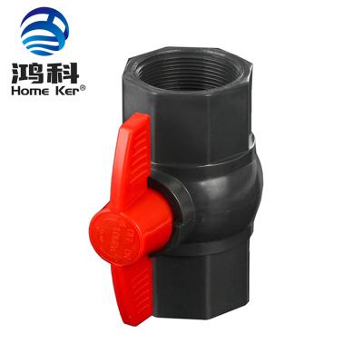 China UPVC/PVC Water Ball Valve Supply General Hot-selling Plug/Thread Octagonal Ball Valve for sale