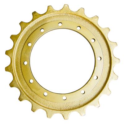 China Building Material Shops Made Of China Top Quality Ex200 Drop Out Single Undercarriage Idler Sprocket Chain for sale