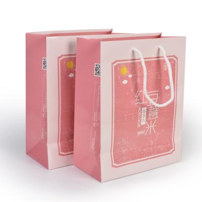 China Recyclable Paper Bag Manufacturer Customize Paper Shopping Bag With Your Own Logo for sale